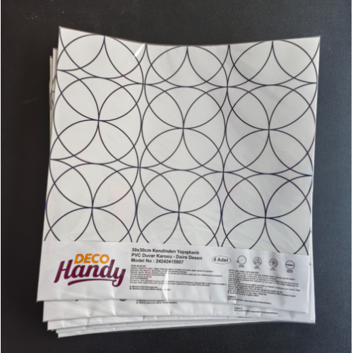 DecoHandy%20%20Pvc%20Duvar%20Karosu%2030x30cm%204’lü%20Paket%20-%20Siyah%20Daire%20Geometrik%20Desen%20%200,36m2