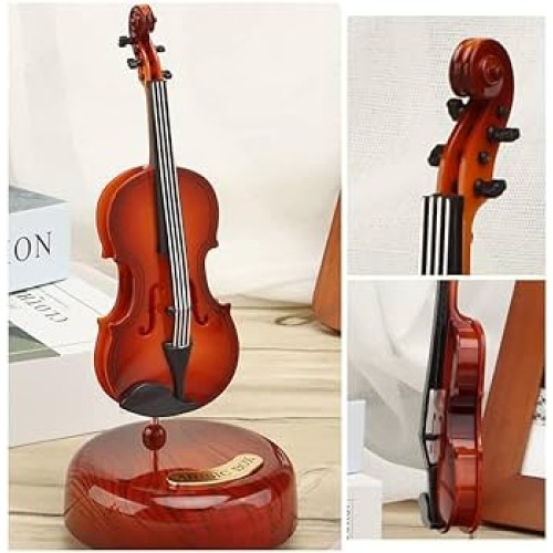 Hareketli%20Violin%20Müzik%20Kutusu